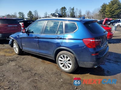 Drugie zdjęcie samochodu z przodu: 2017 BMW X3 XDRIVE28I VIN:5UXWX9C32H0W78226 - miniatura