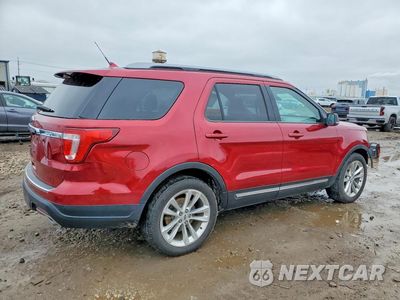 Trzecie zdjęcie samochodu z tyłu: 2018 FORD EXPLORER XLT VIN:1FM5K7D88JGC31841 - miniatura