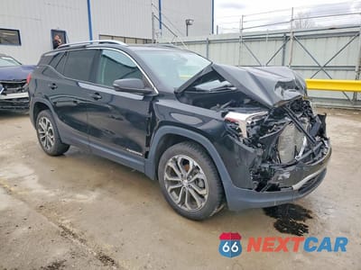 Czwarte zdjęcie samochodu z boku: 2021 GMC TERRAIN SLT VIN:3GKALVEV7ML317610 - miniatura