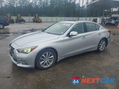 2014 INFINITI Q50 PREMIUM JN1BV7AP8EM678187 - główne zdjęcie licytacji z USA - miniatura