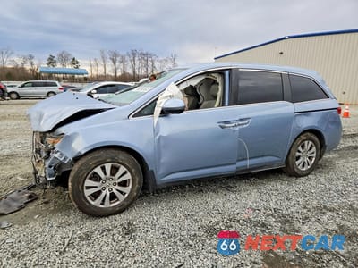 2014 HONDA ODYSSEY EXL 5FNRL5H67EB130290 - główne zdjęcie licytacji z USA - miniatura