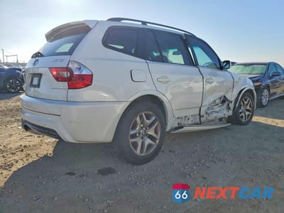 Trzecie zdjęcie samochodu z tyłu: 2006 BMW X3 3.0I VIN:WBXPA93406WD27797 - miniatura