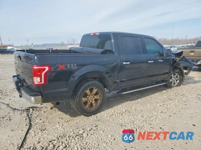 Trzecie zdjęcie samochodu z tyłu: 2016 FORD F150 SUPERCREW VIN:1FTEW1EP3GFD22624 - miniatura