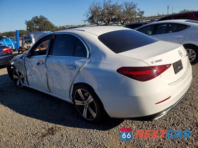 Drugie zdjęcie samochodu z przodu: 2022 MERCEDES-BENZ C 300 VIN:W1KAF4GB2NR011589 - miniatura