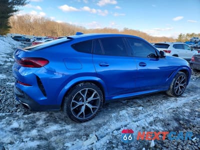 Trzecie zdjęcie samochodu z tyłu: 2020 BMW X6 M50I VIN:5UXCY8C05L9B07238 - miniatura