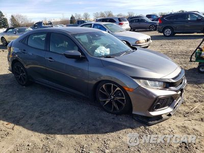 Czwarte zdjęcie samochodu z boku: 2019 HONDA CIVIC SPORT VIN:SHHFK7H47KU405411 - miniatura