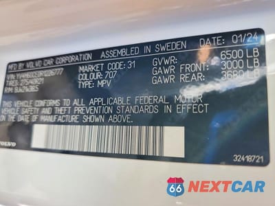 Zdjęcie 14 z 14 samochodu: 2024 VOLVO XC90 PLUS VIN:YV4H60CE0R1226777 - miniatura