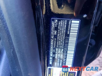 Zdjęcie 12 z 12 samochodu: 2025 MERCEDES-BENZ C 300 4MATIC VIN:W1KAF4HB9SR261812 - miniatura