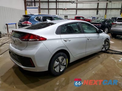 Trzecie zdjęcie samochodu z tyłu: 2019 HYUNDAI IONIQ BLUE VIN:KMHC65LC1KU158420 - miniatura