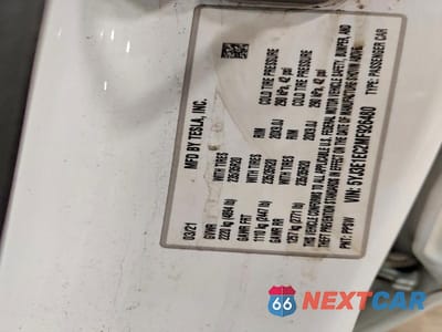 Zdjęcie 12 z 12 samochodu: 2021 TESLA MODEL 3 VIN:5YJ3E1EC2MF926480 - miniatura