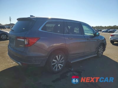 Trzecie zdjęcie samochodu z tyłu: 2019 HONDA PILOT EXL VIN:5FNYF6H54KB089659 - miniatura