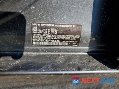 Zdjęcie 12 z 12 samochodu: 2015 BMW 328 XI SULEV VIN:WBA3B5C53FP653902 - miniatura