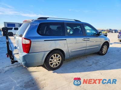 Trzecie zdjęcie samochodu z tyłu: 2010 KIA SEDONA EX VIN:KNDMH4C39A6324330 - miniatura