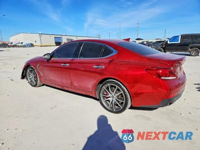 Drugie zdjęcie samochodu z przodu: 2019 GENESIS G70 VIN:KMTG74LE9KU034556 - miniatura