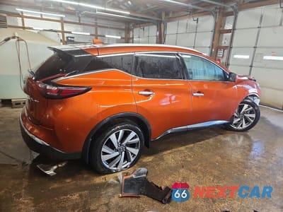 Trzecie zdjęcie samochodu z tyłu: 2021 NISSAN MURANO SL VIN:5N1AZ2CS9MC129793 - miniatura