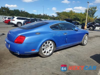 Trzecie zdjęcie samochodu z tyłu: 2006 BENTLEY CONTINENTAL GT VIN:SCBCR63W86C037300 - miniatura