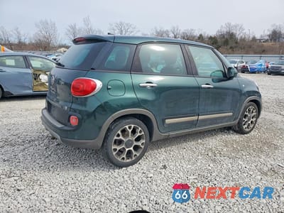 Trzecie zdjęcie samochodu z tyłu: 2014 FIAT 500L TREKKING VIN:ZFBCFADH3EZ018936 - miniatura