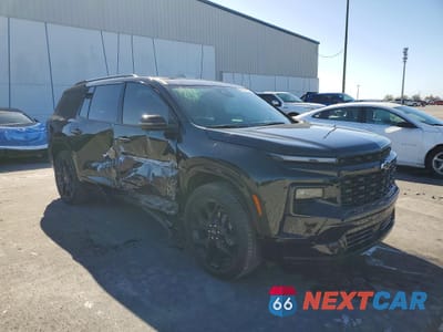 Czwarte zdjęcie samochodu z boku: 2025 CHEVROLET TRAVERSE RS VIN:1GNERLRS6SJ122691 - miniatura