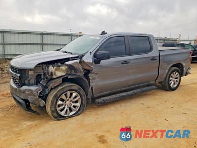 2021 CHEVROLET SILVERADO K1500 CUSTOM 1GCPYBEK7MZ173870 - główne zdjęcie licytacji z USA - miniatura