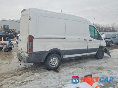 Trzecie zdjęcie samochodu z tyłu: 2019 FORD TRANSIT T-250 VIN:1FTYR1CM5KKB75302 - miniatura
