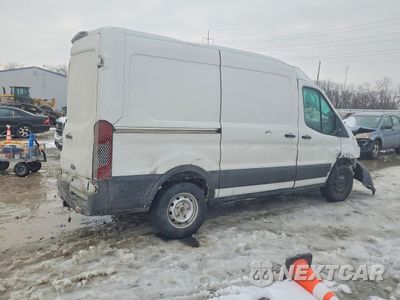 Trzecie zdjęcie samochodu z tyłu: 2019 FORD TRANSIT T-250 VIN:1FTYR1CM5KKB75302 - miniatura