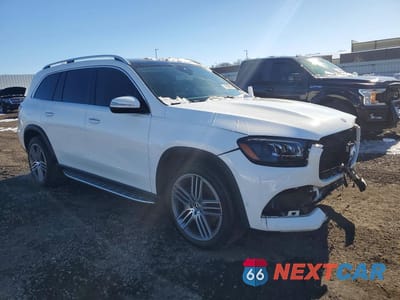 Czwarte zdjęcie samochodu z boku: 2020 MERCEDES-BENZ GLS 450 4MATIC VIN:4JGFF5KE4LA292552 - miniatura