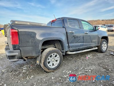 Trzecie zdjęcie samochodu z tyłu: 2022 CHEVROLET COLORADO LT VIN:1GCGSCEA2N1302516 - miniatura