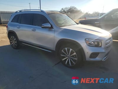 Czwarte zdjęcie samochodu z boku: 2021 MERCEDES-BENZ GLB 250 VIN:W1N4M4GB1MW122267 - miniatura