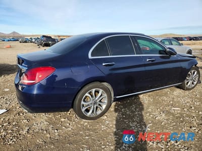 Trzecie zdjęcie samochodu z tyłu: 2018 MERCEDES-BENZ C 300 4MATIC VIN:WDDWF4KB1JR330117 - miniatura