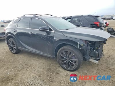Czwarte zdjęcie samochodu z boku: 2024 LEXUS RX 350 F SPORT HANDLING VIN:2T2BAMCA0RC063874 - miniatura