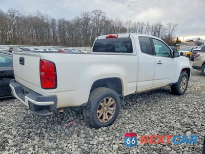 Trzecie zdjęcie samochodu z tyłu: 2020 CHEVROLET COLORADO LT VIN:1GCHSCEAXL1228635 - miniatura