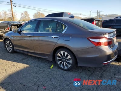 Drugie zdjęcie samochodu z przodu: 2017 HONDA ACCORD TOURING HYBRID VIN:JHMCR6F7XHC004625 - miniatura