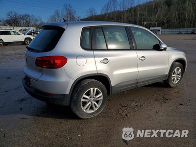 Trzecie zdjęcie samochodu z tyłu: 2014 VOLKSWAGEN TIGUAN S VIN:WVGBV3AX5EW561530 - miniatura