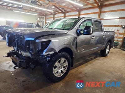 2019 NISSAN TITAN SV 1N6AA1E59KN504318 - główne zdjęcie licytacji z USA - miniatura