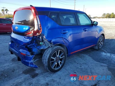 Trzecie zdjęcie samochodu z tyłu: 2020 KIA SOUL GT LINE VIN:KNDJ63AU8L7052364 - miniatura