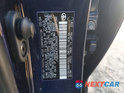 Zdjęcie 12 z 13 samochodu: 2024 TOYOTA COROLLA LE VIN:JTDBDMHEXRJ008604 - miniatura
