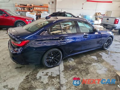 Trzecie zdjęcie samochodu z tyłu: 2020 BMW M340XI VIN:WBA5U9C06LFJ19714 - miniatura
