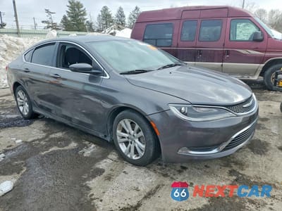 Czwarte zdjęcie samochodu z boku: 2015 CHRYSLER 200 LIMITED VIN:1C3CCCAB9FN659765 - miniatura