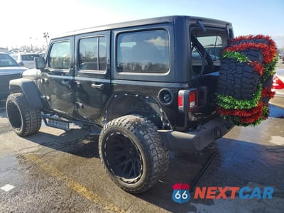 Drugie zdjęcie samochodu z przodu: 2020 JEEP WRANGLER UNLIMITED SPORT VIN:1C4HJXDG4LW332279 - miniatura