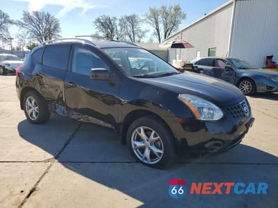 Czwarte zdjęcie samochodu z boku: 2009 NISSAN ROGUE S VIN:JN8AS58V19W430260 - miniatura
