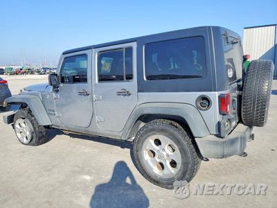 Drugie zdjęcie samochodu z przodu: 2016 JEEP WRANGLER UNLIMITED SPORT VIN:1C4BJWDG8GL310597 - miniatura