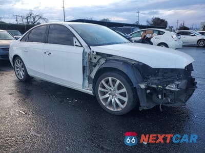 Czwarte zdjęcie samochodu z boku: 2013 AUDI A4 PREMIUM PLUS VIN:WAUFFAFL3DN028980 - miniatura