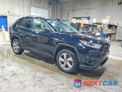 Czwarte zdjęcie samochodu z boku: 2019 TOYOTA RAV4 HYBRID LIMITED VIN:JTMDWRFV7KD509988 - miniatura