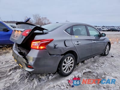 Trzecie zdjęcie samochodu z tyłu: 2018 NISS SENTRA SV VIN:3N1AB7AP0JL661120 - miniatura