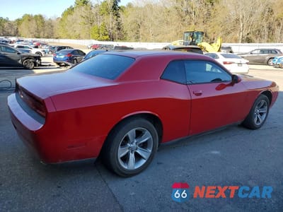 Trzecie zdjęcie samochodu z tyłu: 2013 DODGE CHALLENGER SXT VIN:2C3CDYAG4DH508814 - miniatura