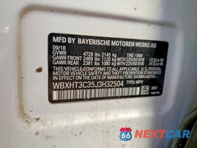 Zdjęcie 14 z 14 samochodu: 2018 BMW X1 XDRIVE28I VIN:WBXHT3C35J3H32504 - miniatura