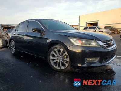 Czwarte zdjęcie samochodu z boku: 2014 HONDA ACCORD SPORT VIN:1HGCR2F59EA263463 - miniatura