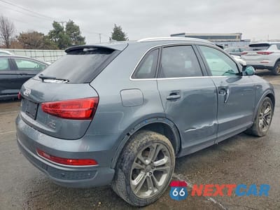 Trzecie zdjęcie samochodu z tyłu: 2016 AUDI Q3 PRESTIGE VIN:WA1GFCFSXGR000191 - miniatura