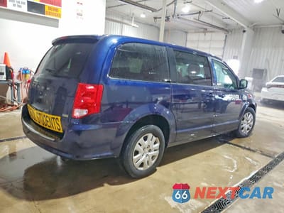 Trzecie zdjęcie samochodu z tyłu: 2014 DODGE GRAND CARAVAN VIN:2C4RDGBG3ER245872 - miniatura