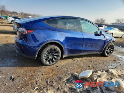 Trzecie zdjęcie samochodu z tyłu: 2022 TESLA MODEL Y VIN:7SAYGDEE3NF481416 - miniatura